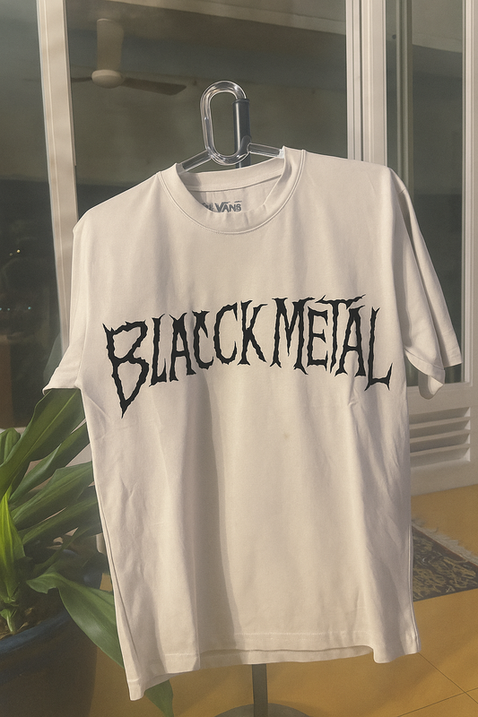 Black Metal Graphic Tee – Limited Edition