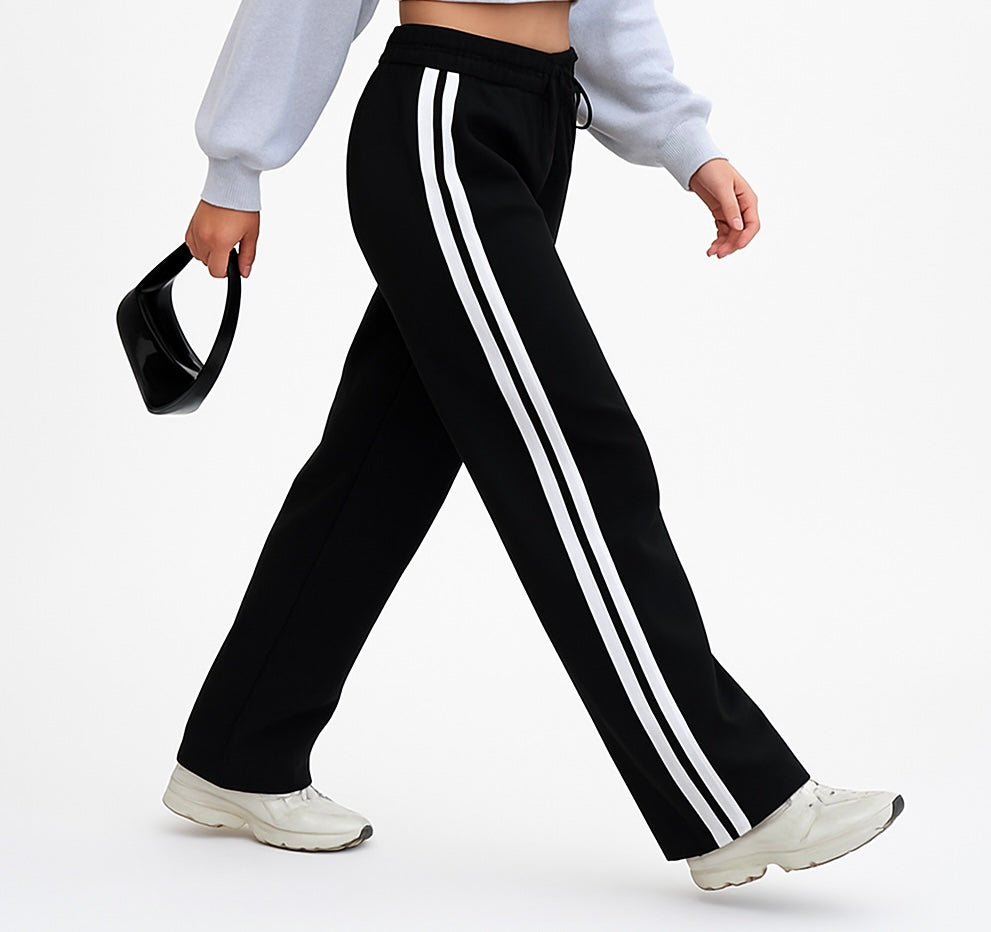 Stride Classic Track Pants -Stripes (Unisex, Free Size)